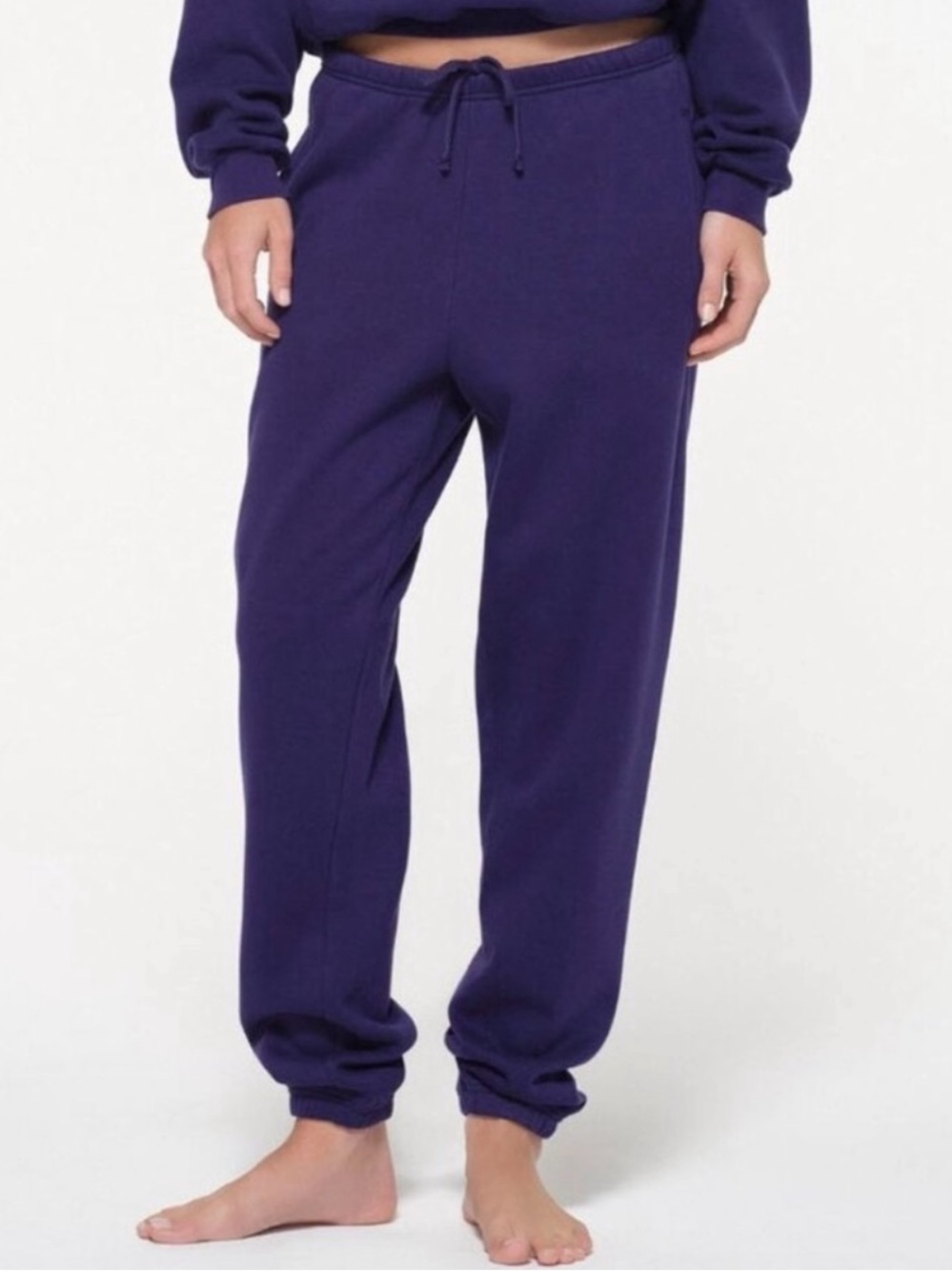 SKIMS Cotton Fleece Jogger Concord Women’s Size Large